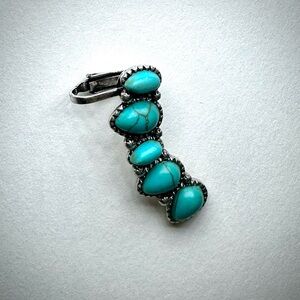 Faux Turquoise Ear Crawler